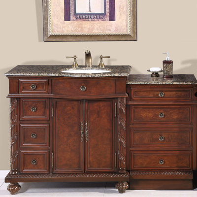 Brenneman 56 Single Bathroom Vanity Set