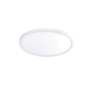 Simple Circle Dimmable LED Ceiling & Wall Flush Mount Light