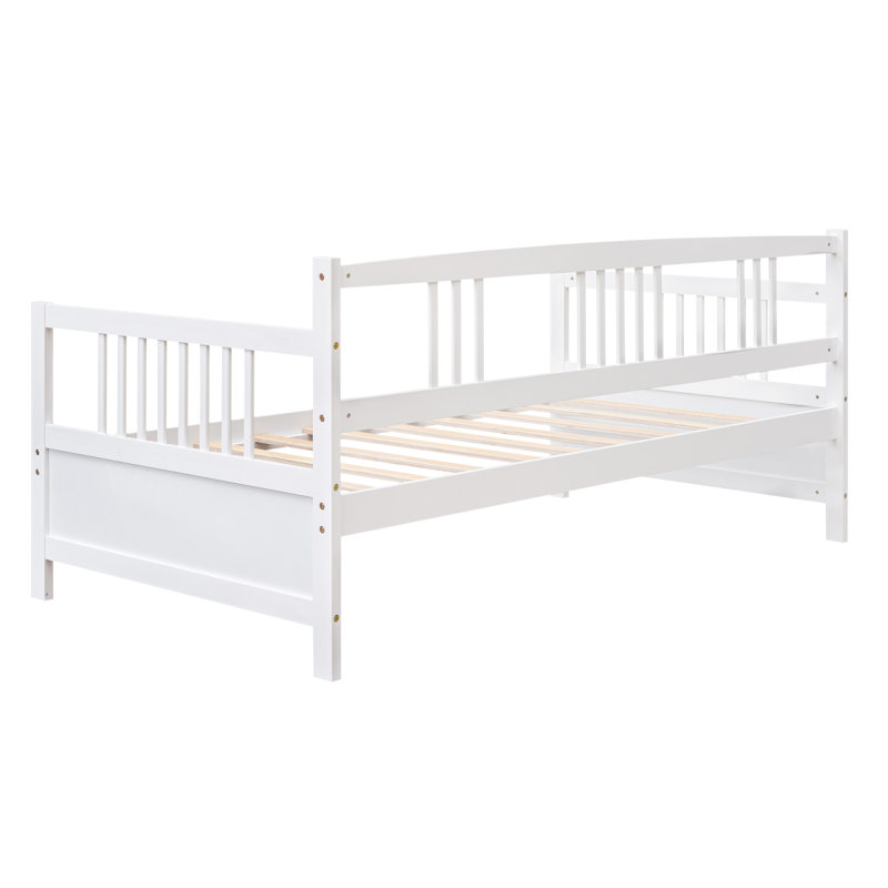 Modern Solid Wood Daybed, Multifunctional,  (Previous SKU: WF191899AAK), White
