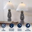 Lampe de table à DEL 28 po Henge-1791476415