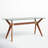 Walter Glass Top Solid Wood Base Writing Desk-1795359738