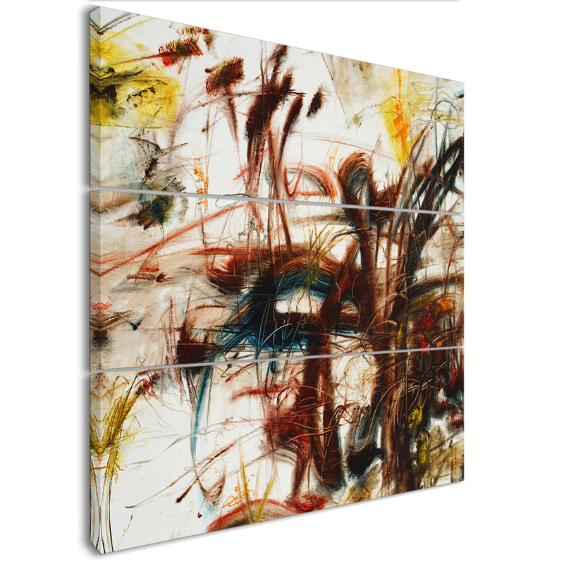 «Corwin Natural Motive Oil Paint», reproduction de peinture à l'huile à multiples images sur toile tendue