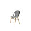 Stackable Outdoor Patio Dining Side Chair with Cushion