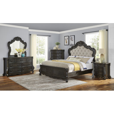 Commode double 7 tiroirs Aniah