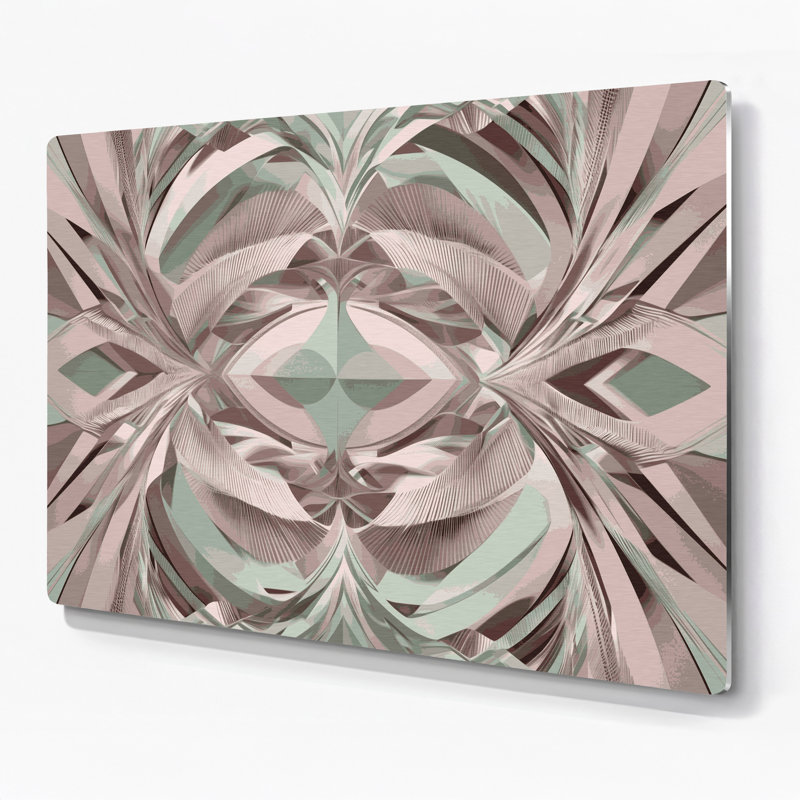 Art mural gris op Op 71, 20" H x 30" W x 0.05" D