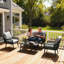 Rattan Sofa Set