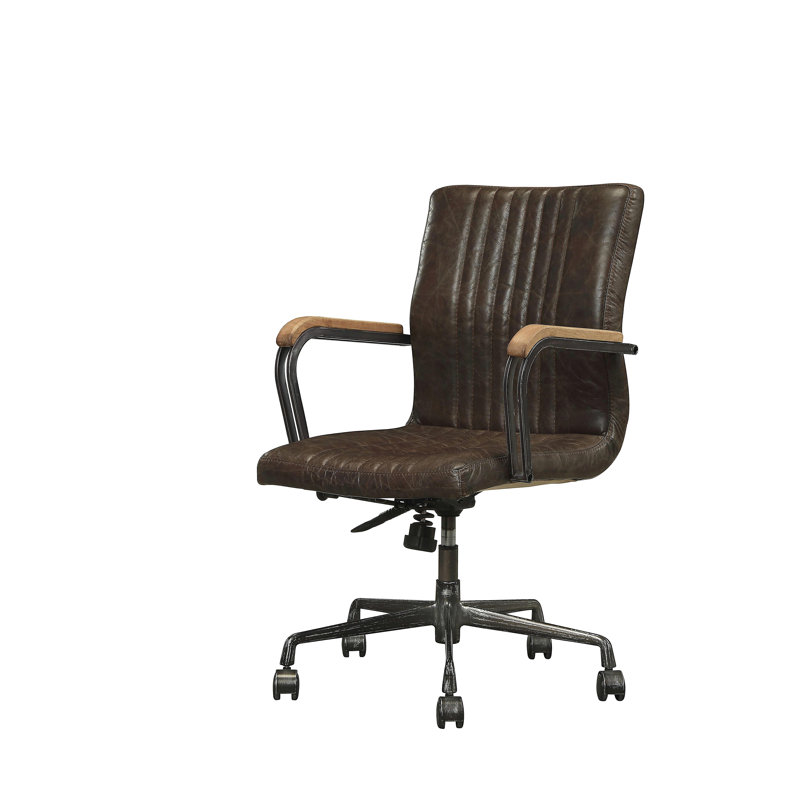 Chaise de bureau à bascule avec vérin à gaz