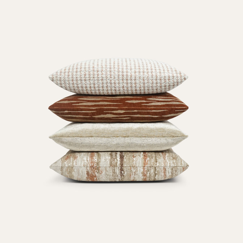 Uttermost Pillow Cover & Insert, Square 24"