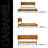 Queen 800 lbs Heavy Duty Solid Wood Platform Bed with Headboard, Premium Scandinavian Bed Frame, Non-Slip Noise-Free, Quick Assembly, Caramel-1357548835-1357548834