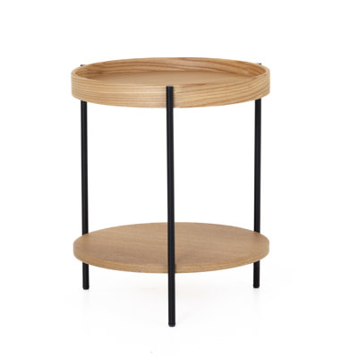 Lunaleigh - Modern Round End Table