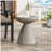 Outdoor Lightweight Concrete Side Table