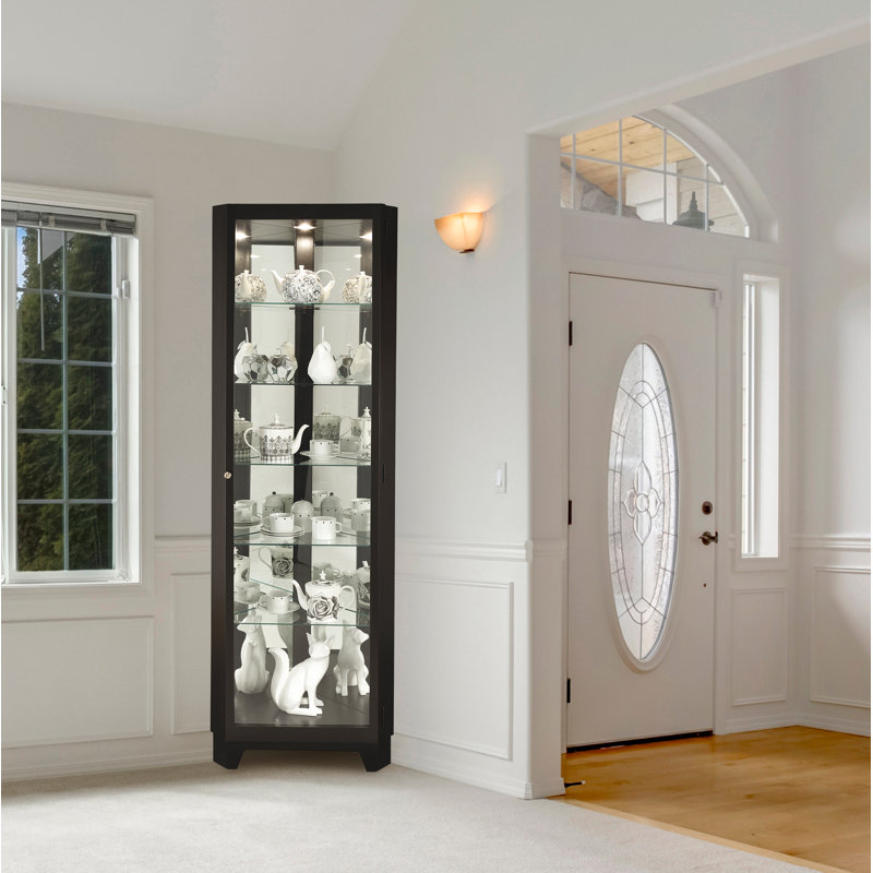 Melissa IV Lighted Curio Cabinet