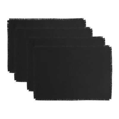 Fringe - 100% Pure Linen Placemats