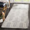 Rodgers Hand Woven Flat Weave Wool/Cotton Geometric Rug in Gray/Ivory