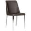 Chaise de salle à manger rembourrée Chromium-22556528