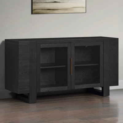 Reid Modern Wood Server with USB Ports