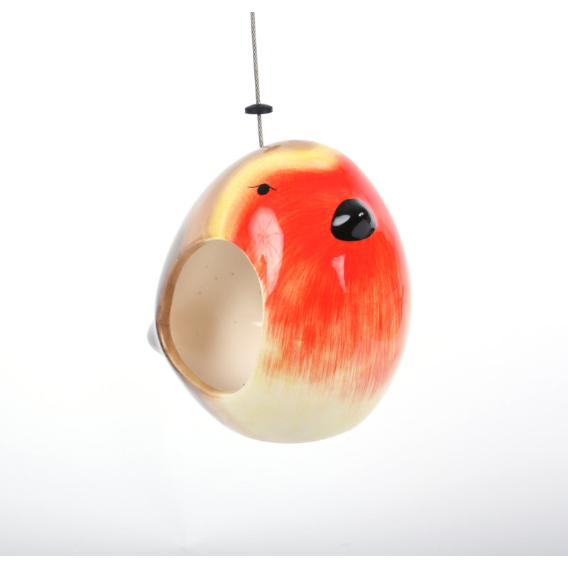 Mangeoire d'oiseaux décorative Robin