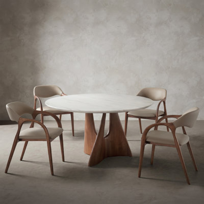 Bridlewood Sintered Stone Top 5-Piece Dining Table Set