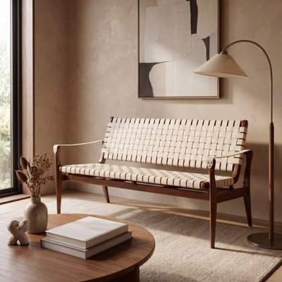 Leira Solid Wood Bench