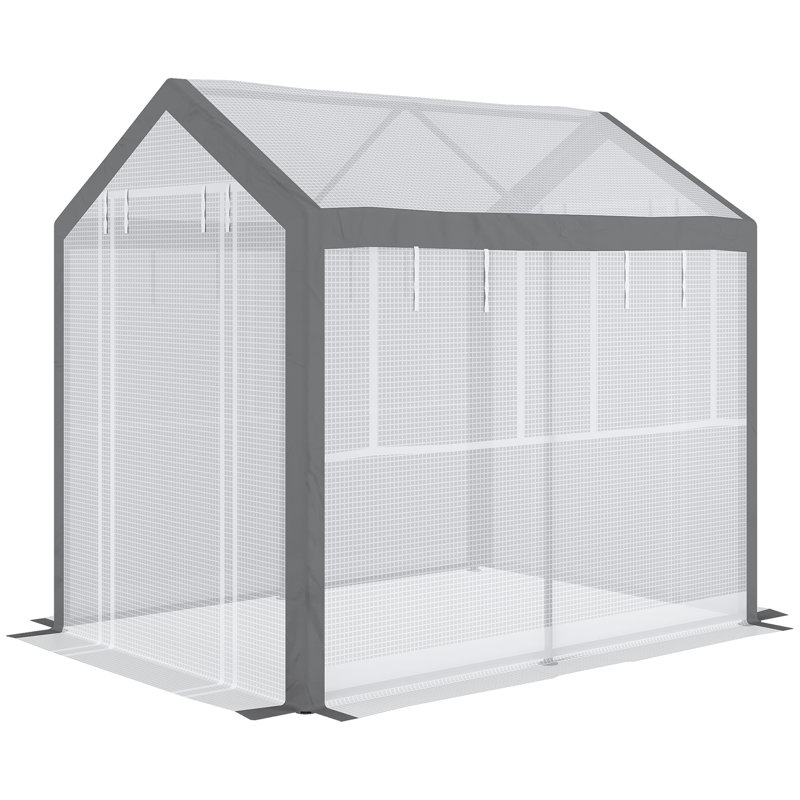 Walk-In Greenhouse, 90.6" H x 70.75" W x 95.75" D