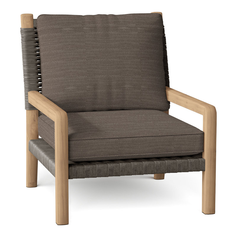 Hudson Outdoor Lounge Chair, Hudson Charcoal Lace, Perigold Ishi Chai
