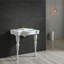 Lavabo console en laiton 32 pouces Kingston-12624767