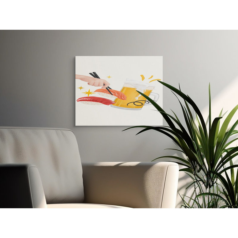 Wrapped Canvas Print Set, 60x20
