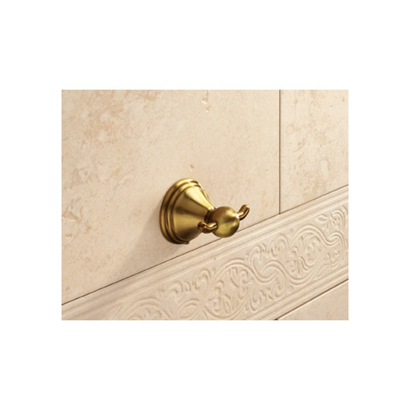 Crochet mural pour salle de bain Romance, Bronze