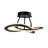 Wave LED Semi Flush Mount