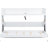 Bed Twin Xl With Desk, Led & . White Color. Produced Utilizing Solid Wood And For A Versatile Home Office Or Guest Room Size Lights, White. Composed Using