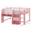 Low Loft Bed With Built-In Desk-1640499985