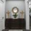 Miroir mural papillon 28 po x 5 po x 28 po Mariko