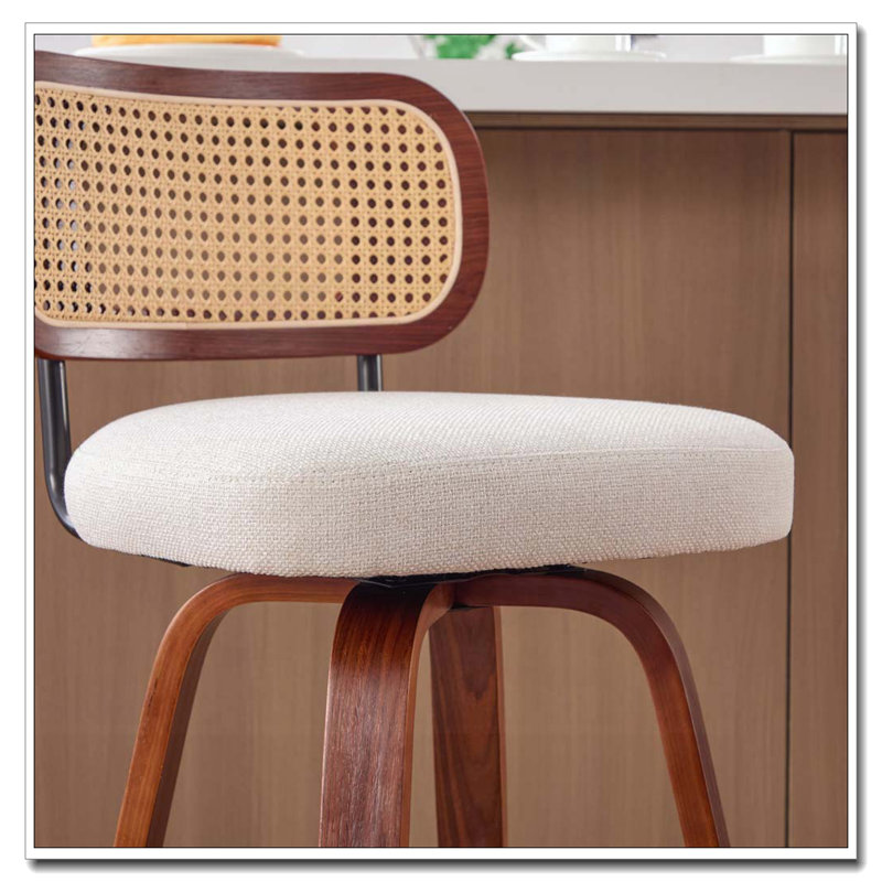 Ensemble de tabourets de bar 26 po, Beige