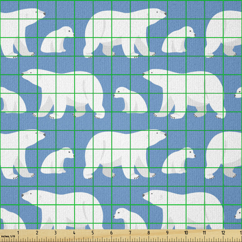 Cuinn Polar Bear Family Multi-Purpose Fabric