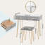 Casnovia Dressing Table with Mirror