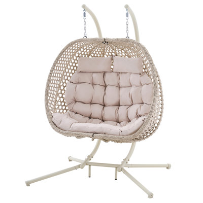 2 Person Porch Swing with Canopy