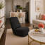 Chenille de chambre à coucher, noir-452194364