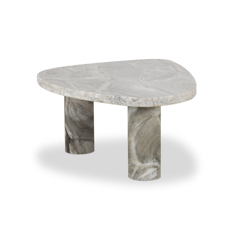 Zion Coffee Table - Small Table - Merlot, Sage Onyx, 15" H x 30" L x 48" W