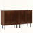 Rustic 4-Door Sideboard Cabinet Set