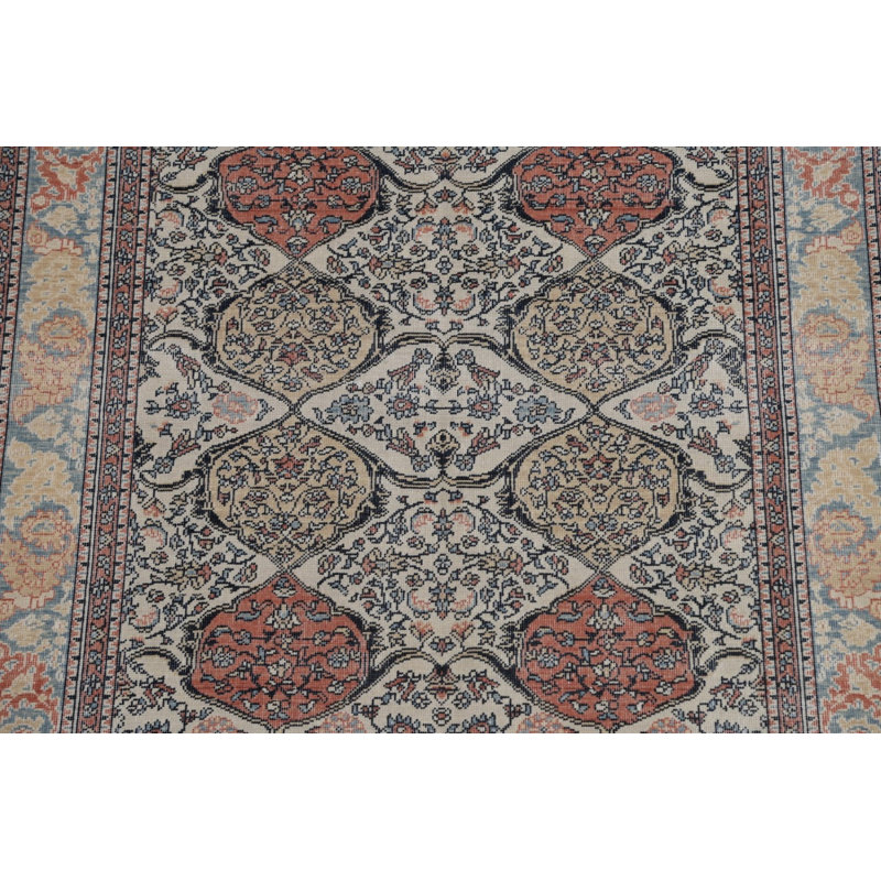 One-of-a-Kind 5'0" X 6'10" Wool Area Rug in Ivory