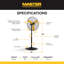 Master 30In Pedestal Fan