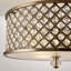 Augustine Crystal Semi Flush Mount