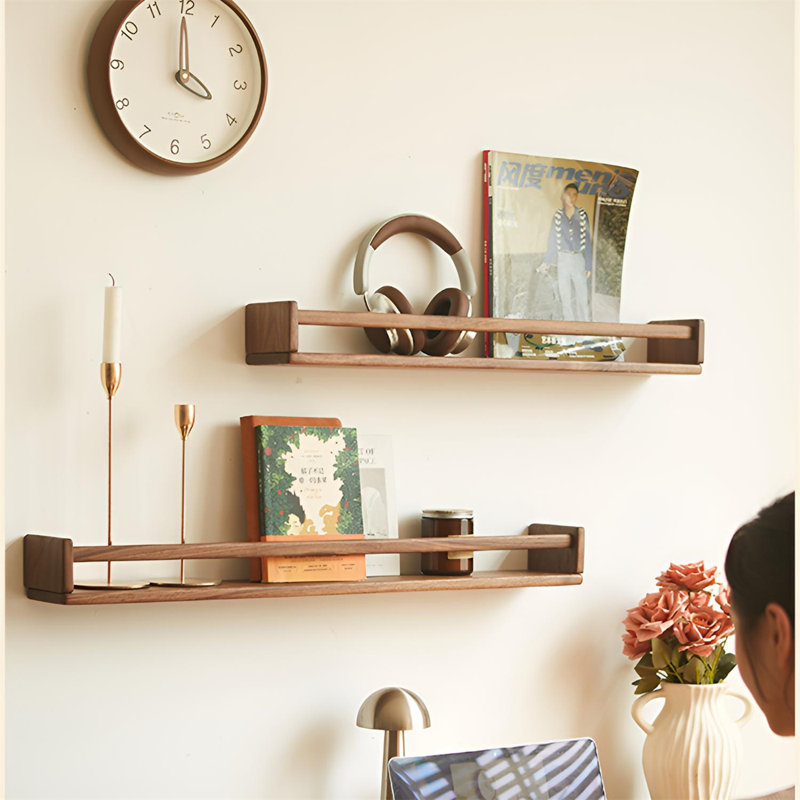 Cintre mural Vintage, H 3,14 po x l 31,49 po x P 4,33 po
