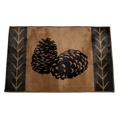 Tapis antidérapant de salle de bain Lodge