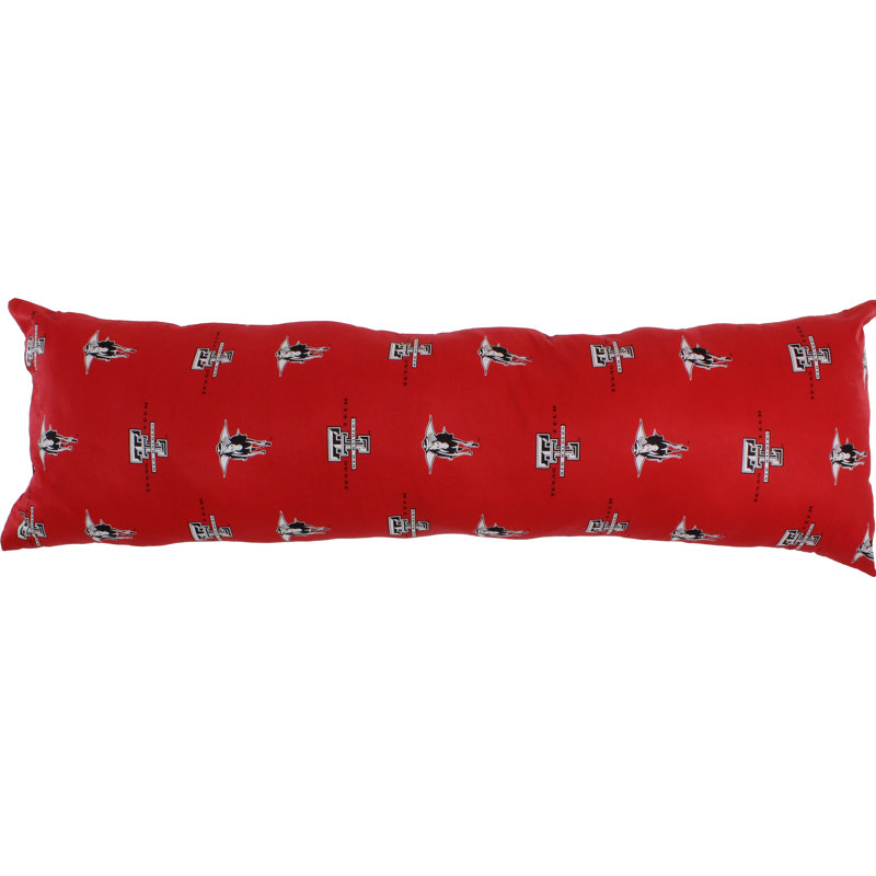 100% Cotton Lumbar Pillow, Texas Tech Red Raiders