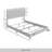 Pravesh Corduroy Upholstered Bed-1714677626-1714677625
