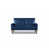 Velours bleu foncé