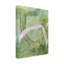 Art mural sur toile tendue - "Green Ghost II" de June Erica Vess pour décoration de salon, de chambre à coucher ou de bureau - 24 x 32