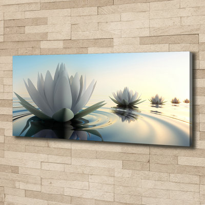 Lotus Flower - Wrapped Canvas Print