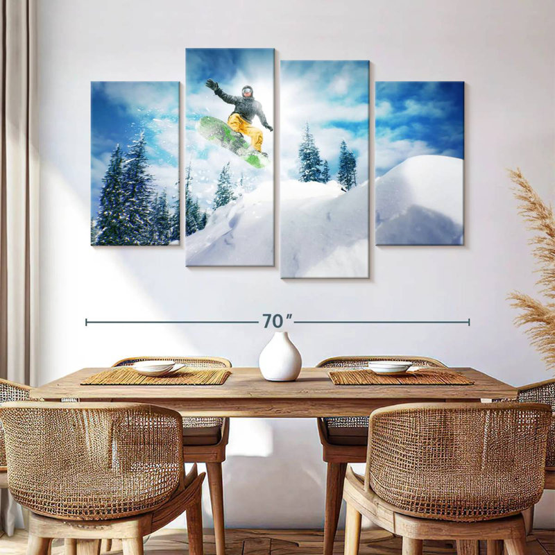 Sirci Snowboarder sautant